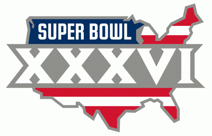 Super Bowl XXXVI Alternate Logo t shirts iron on transfers